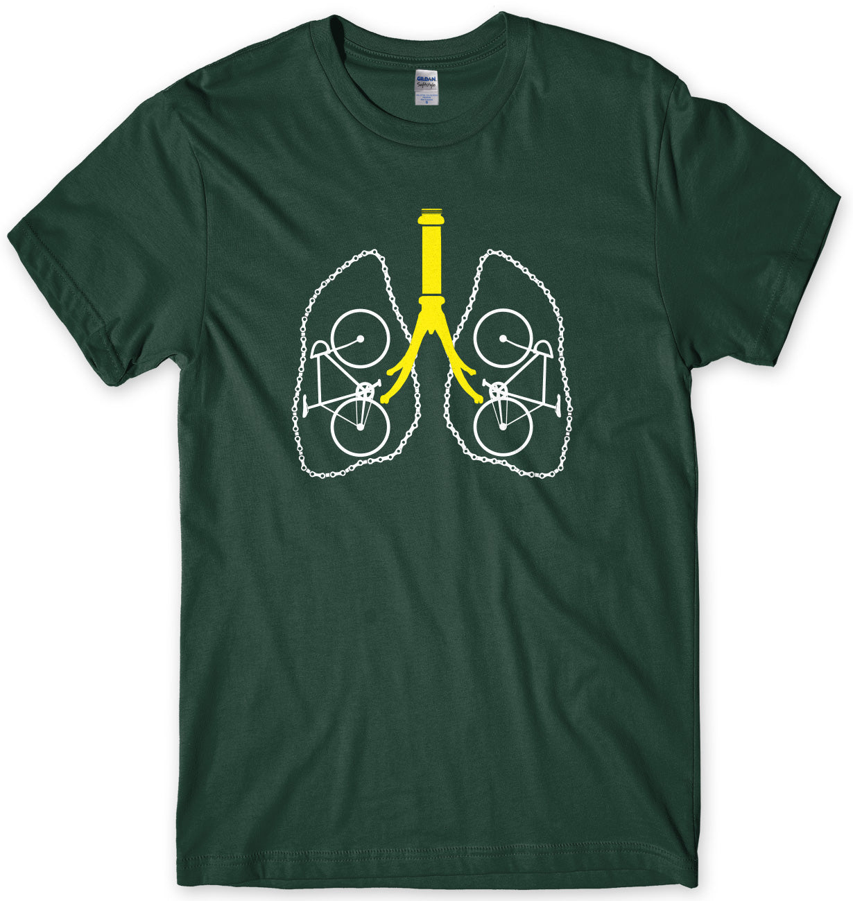 Live And Breath Cycling Mens Unisex T-Shirt
