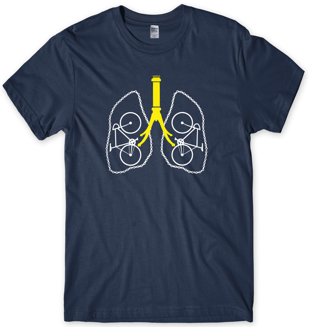 Live And Breath Cycling Mens Unisex T-Shirt