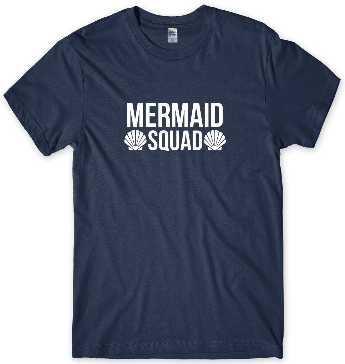 MERMAID SQUAD MENS FUNNY UNISEX T-SHIRT