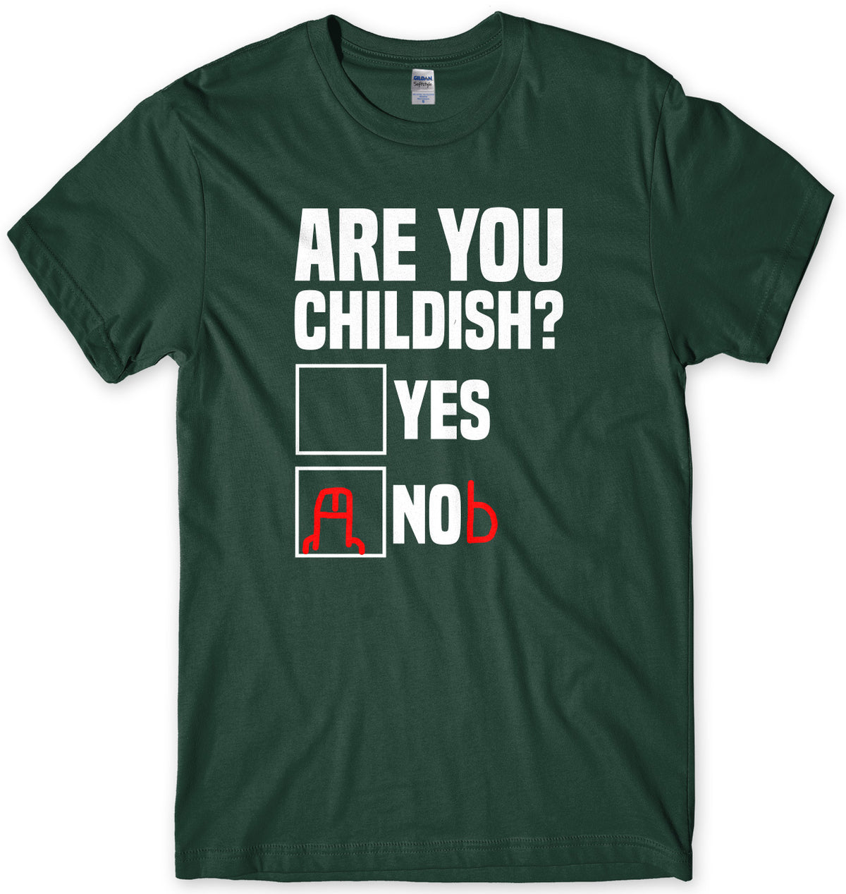 Are You Childish? Mens Unisex T-Shirt