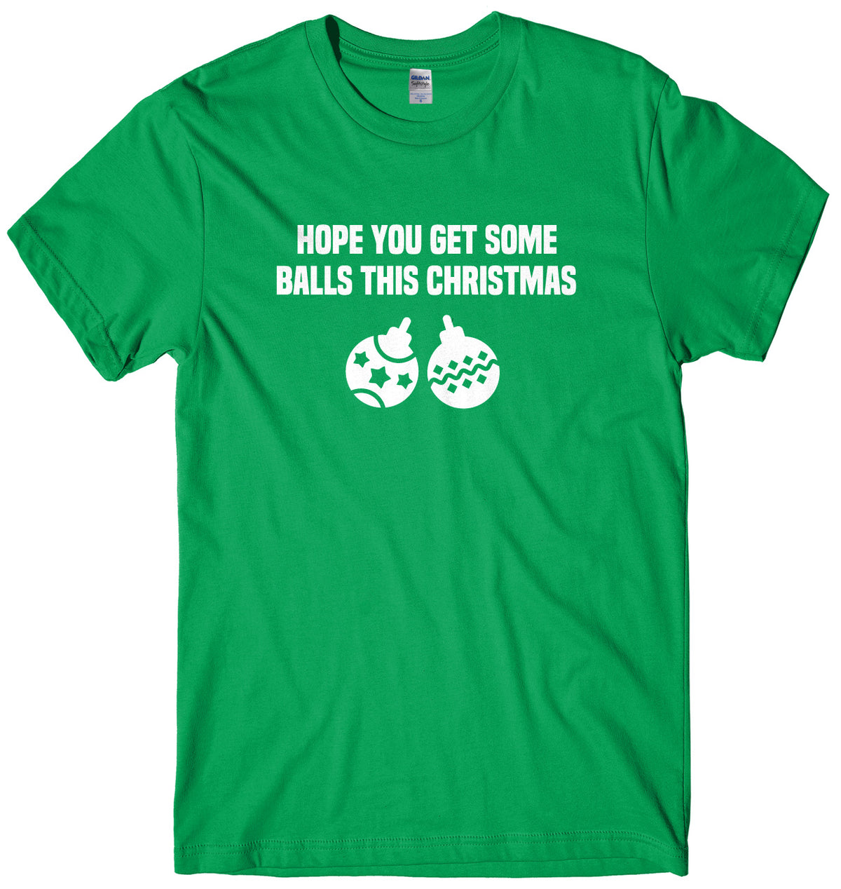 Hope You Get Some Balls This Christmas Mens Unisex Christmas T-Shirt