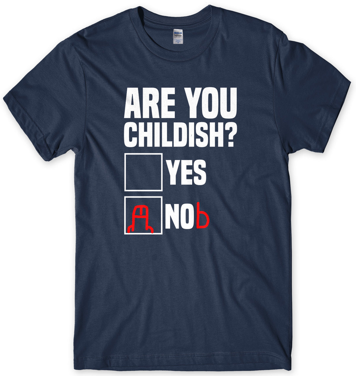 Are You Childish? Mens Unisex T-Shirt