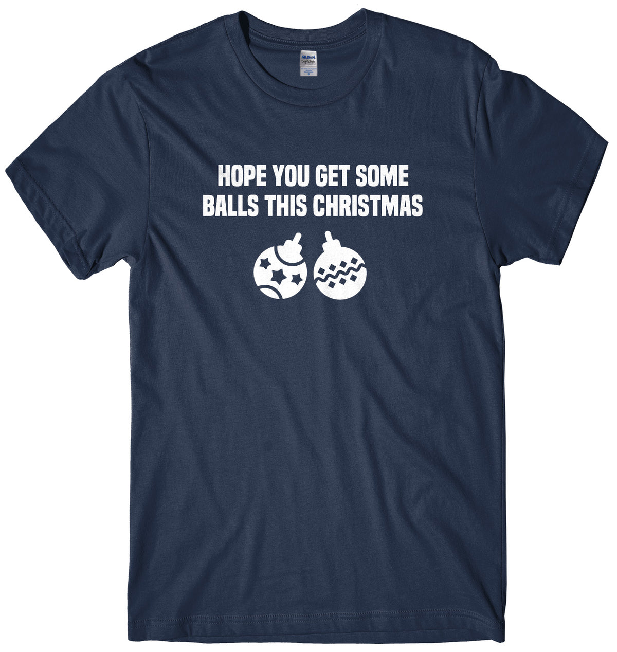 Hope You Get Some Balls This Christmas Mens Unisex Christmas T-Shirt