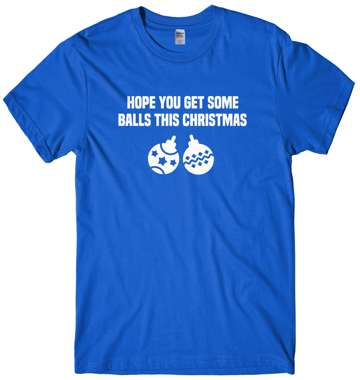 Hope You Get Some Balls This Christmas Mens Unisex Christmas T-Shirt