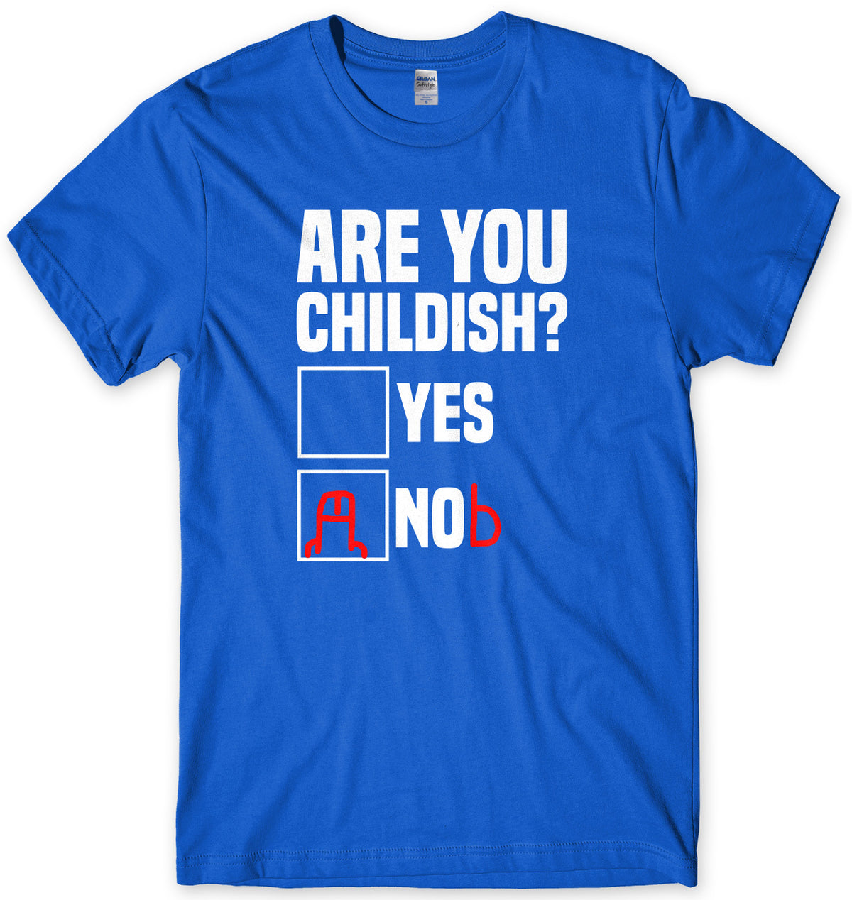 Are You Childish? Mens Unisex T-Shirt