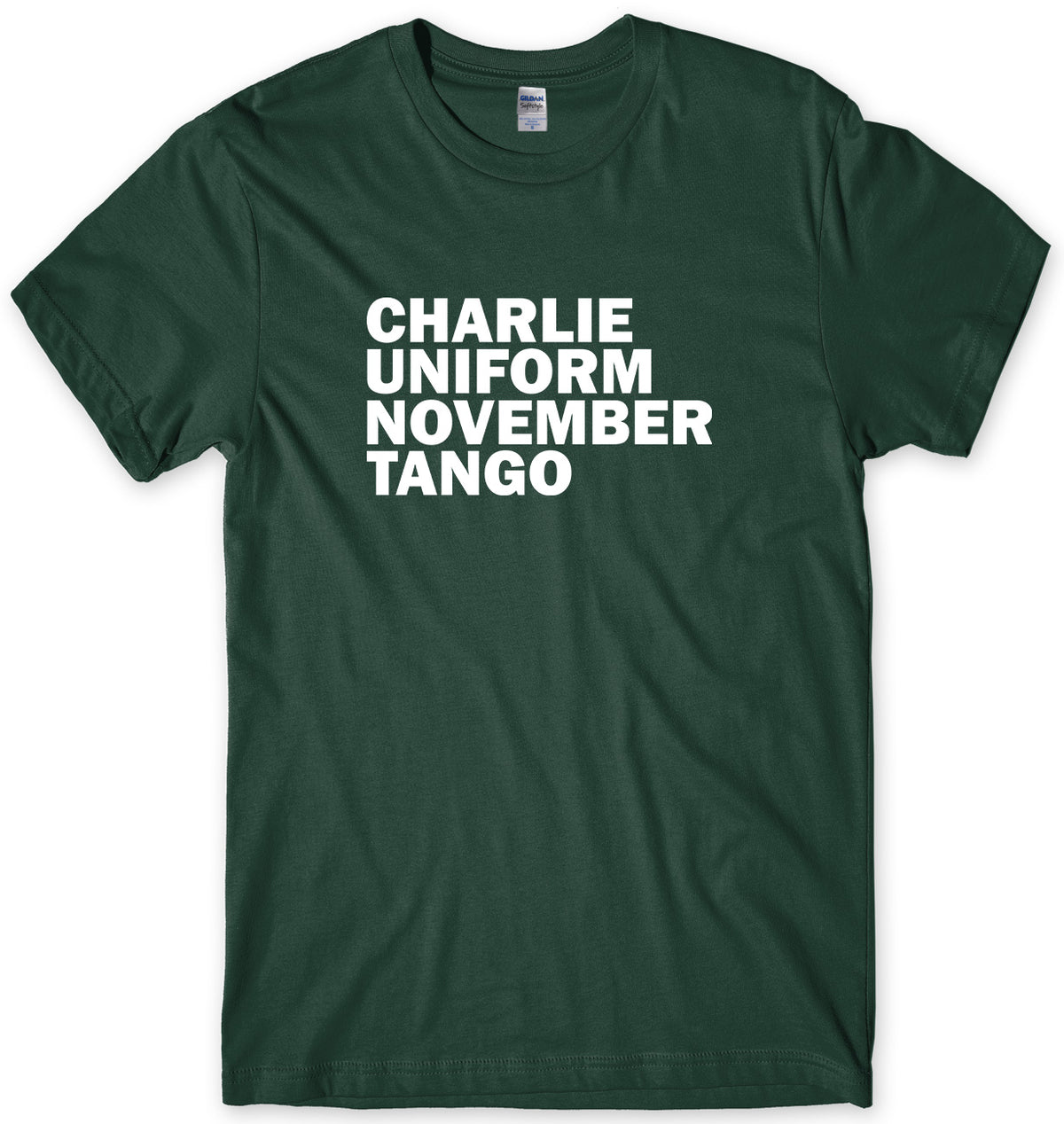 CHARLIE UNIFORM NOVEMBER TANGO MENS FUNNY UNISEX T-SHIRT