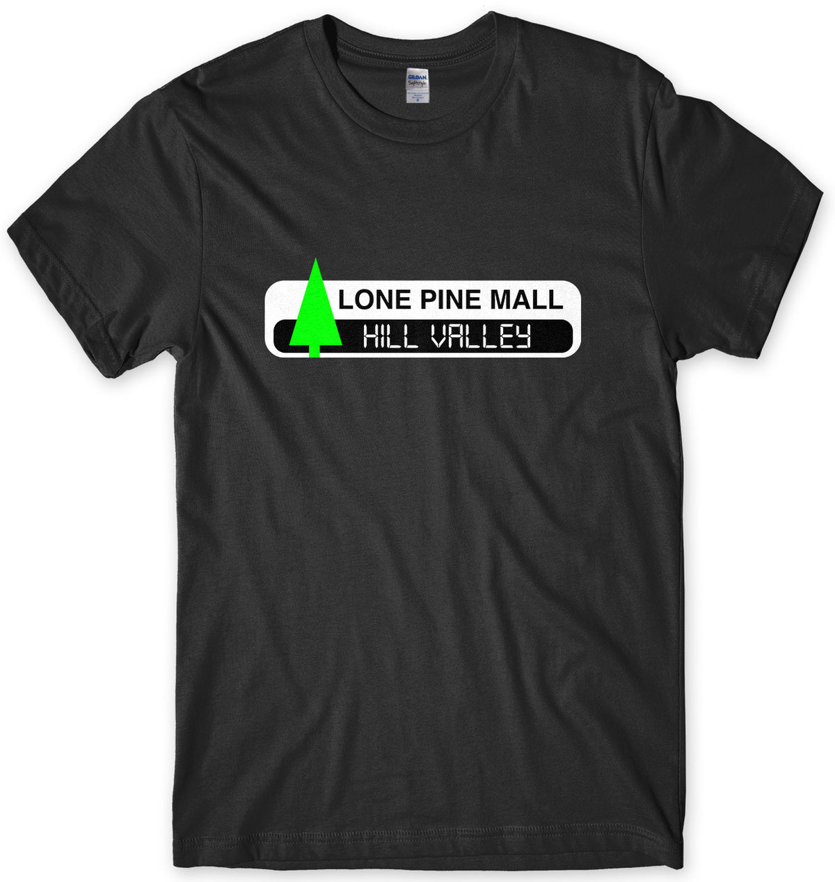 LONE PINE MALL HILL VALLEY - INSPIRED BY BACK TO THE FUTURE MENS UNISEX T-SHIRT