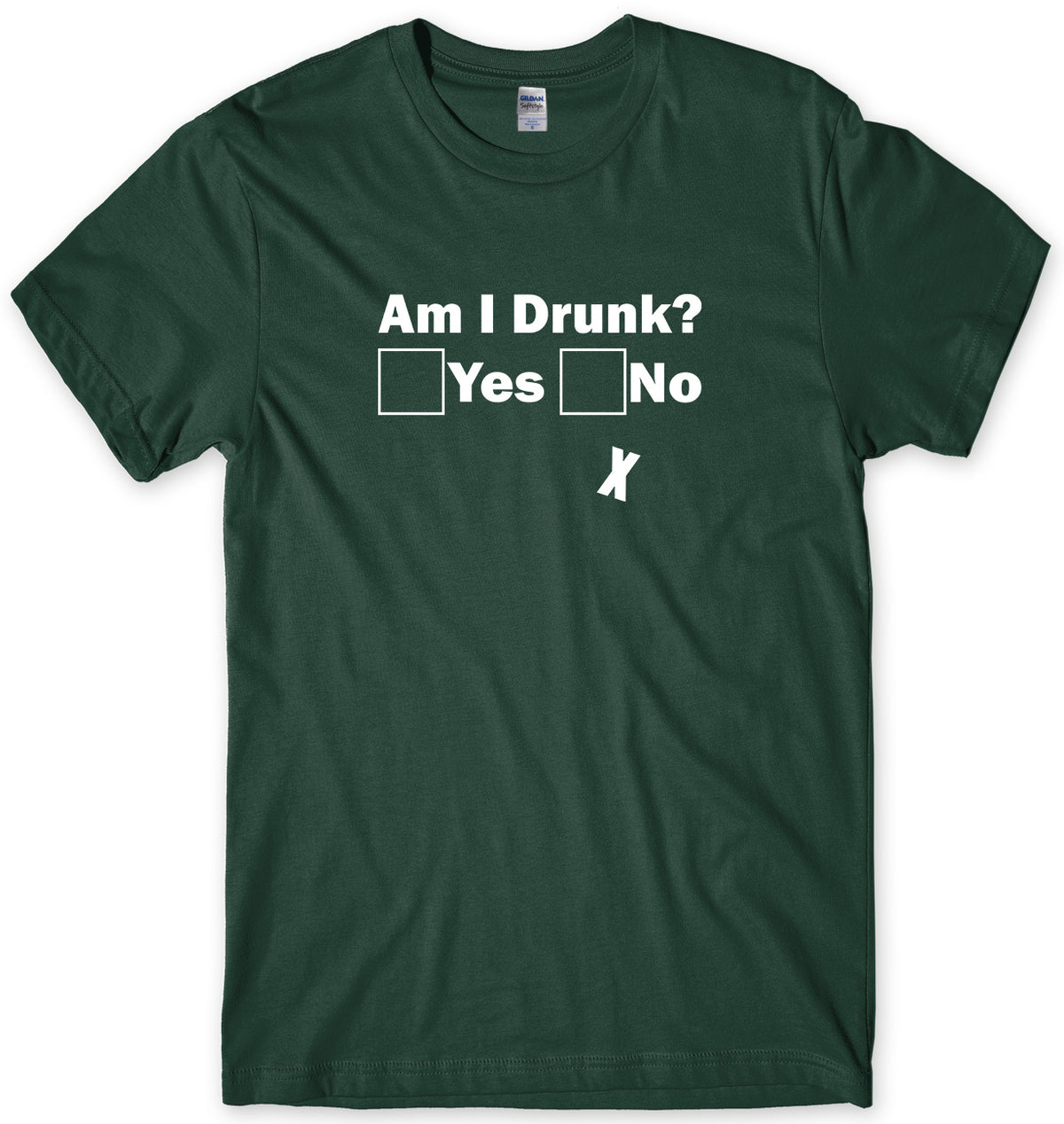 AM I DRUNK?  MENS FUNNY UNISEX T-SHIRT