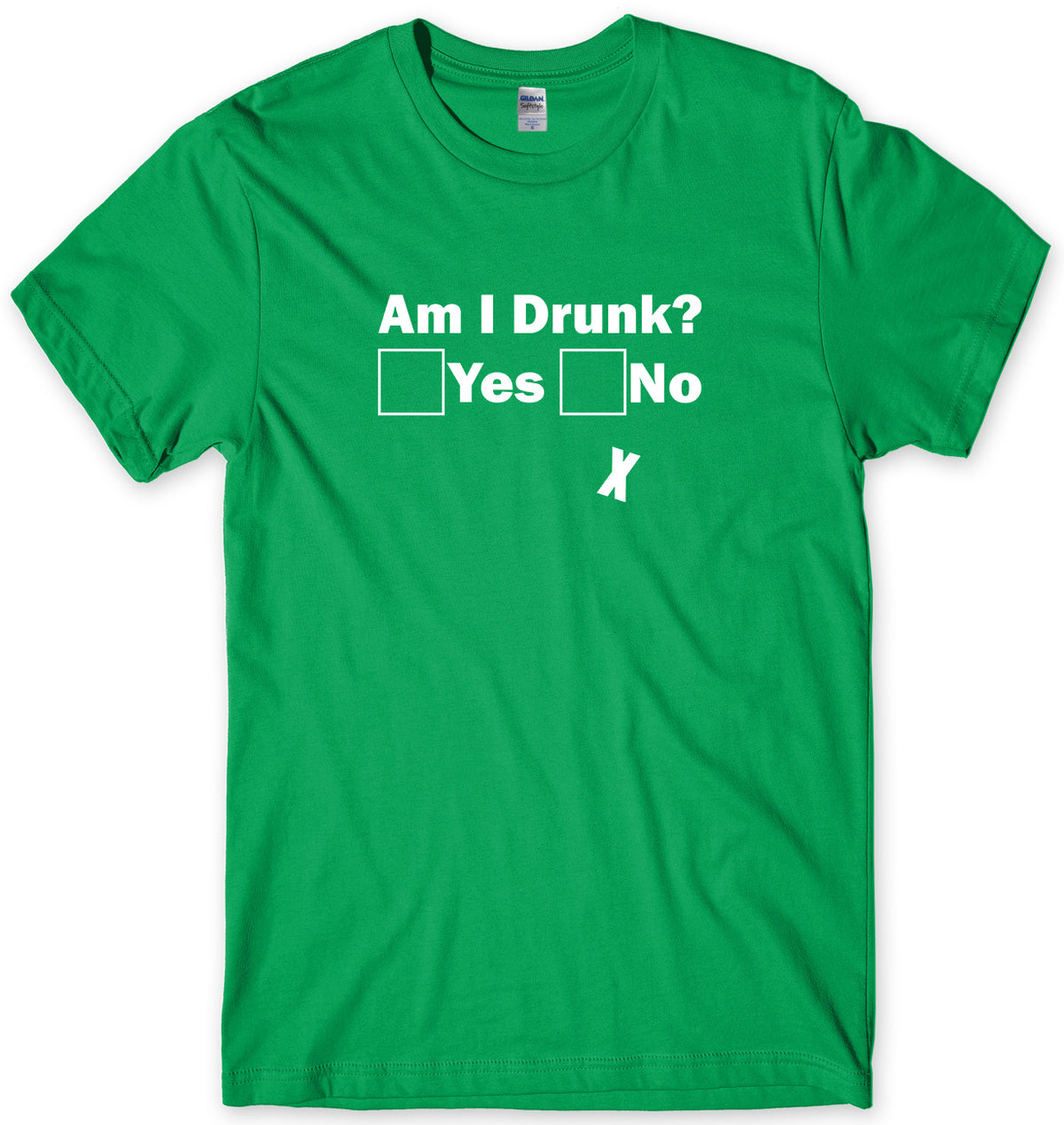 AM I DRUNK?  MENS FUNNY UNISEX T-SHIRT