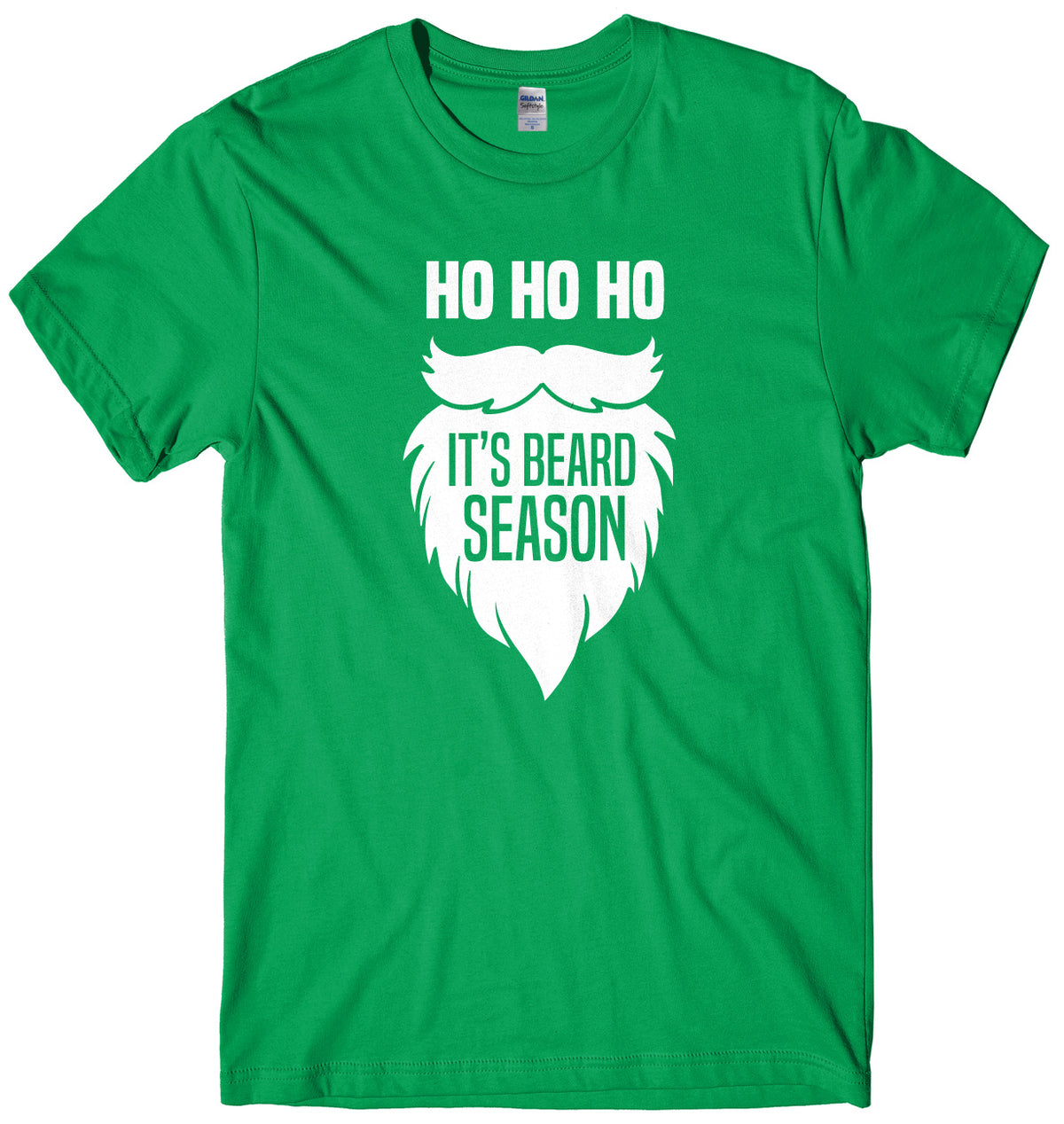 Ho Ho Ho It&#39;s Beard Season Mens Unisex Christmas T-Shirt