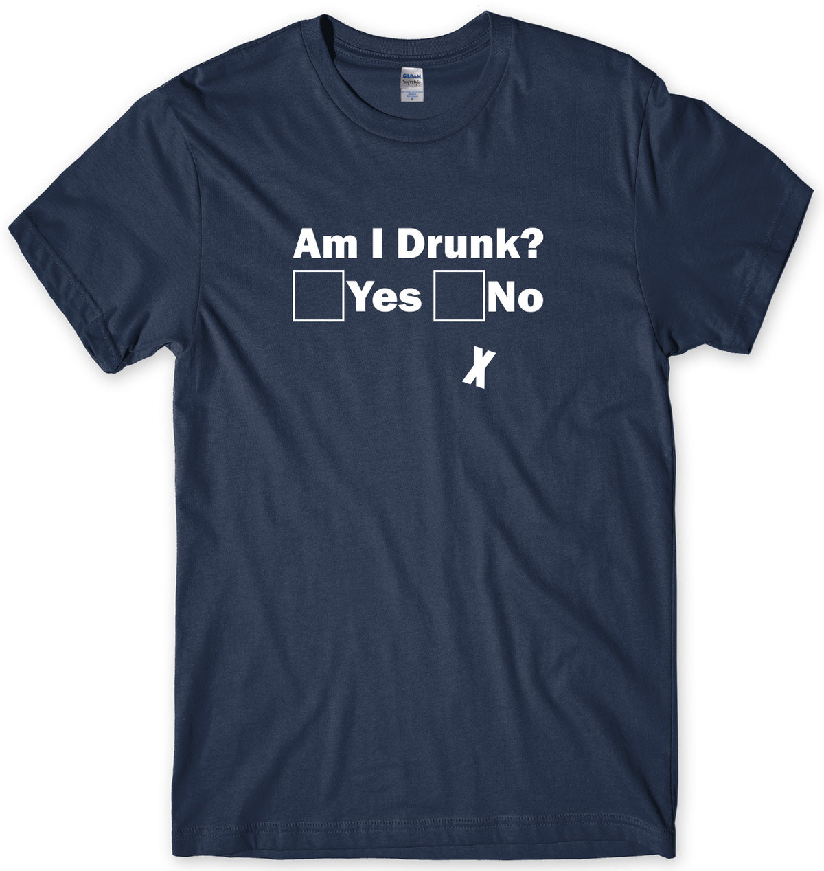 AM I DRUNK?  MENS FUNNY UNISEX T-SHIRT