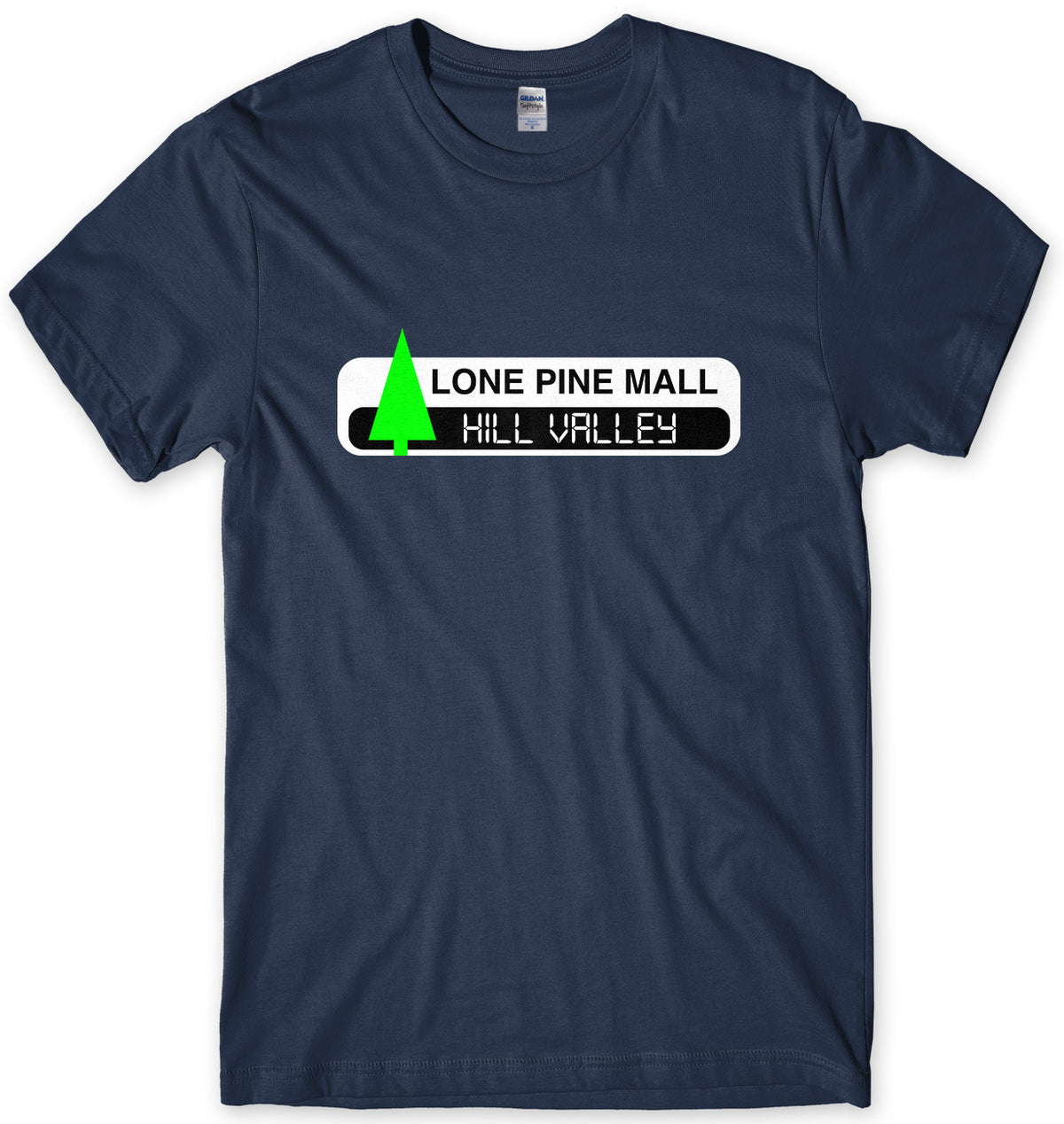LONE PINE MALL HILL VALLEY - INSPIRED BY BACK TO THE FUTURE MENS UNISEX T-SHIRT