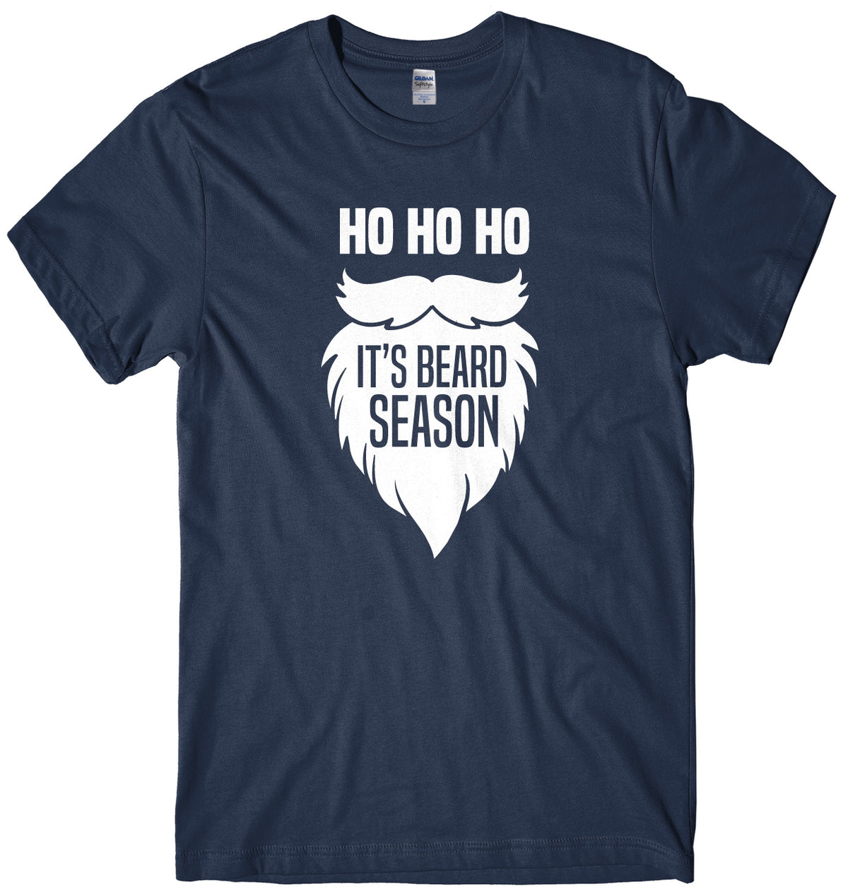 Ho Ho Ho It&#39;s Beard Season Mens Unisex Christmas T-Shirt