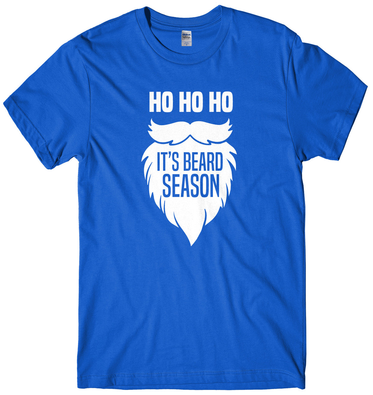 Ho Ho Ho It&#39;s Beard Season Mens Unisex Christmas T-Shirt