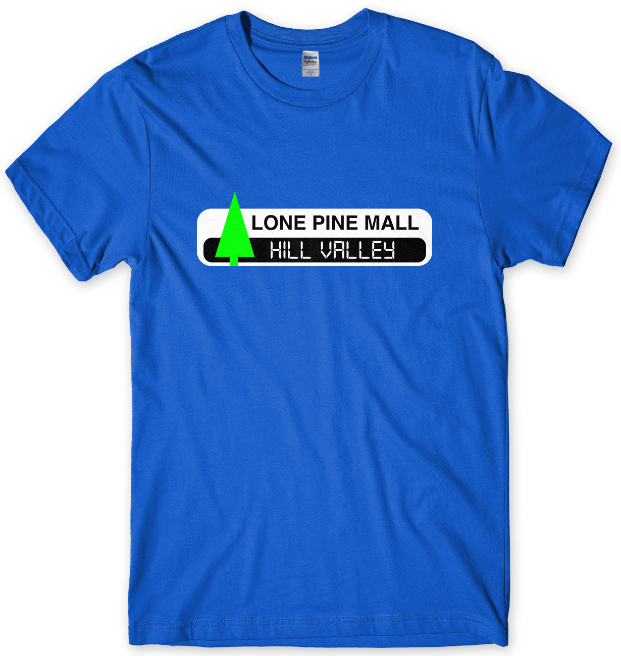LONE PINE MALL HILL VALLEY - INSPIRED BY BACK TO THE FUTURE MENS UNISEX T-SHIRT