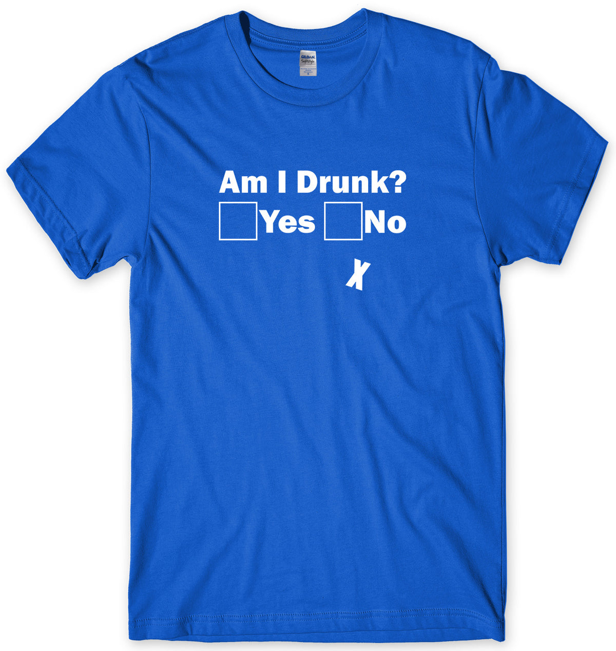 AM I DRUNK?  MENS FUNNY UNISEX T-SHIRT