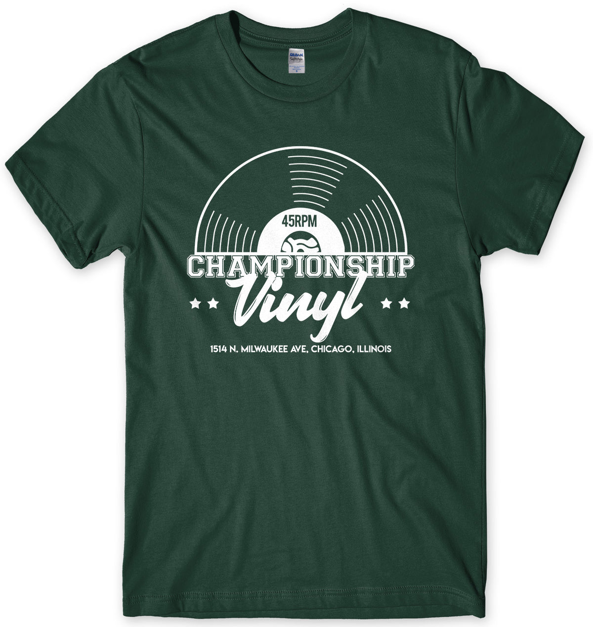 CHAMPIONSHIP VINYL - INSPIRED BY HIGH FIDELITY MENS UNISEX T-SHIRT