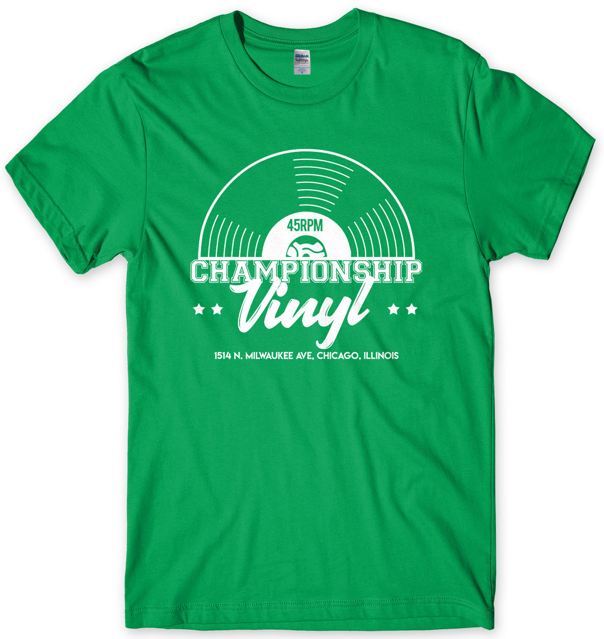 CHAMPIONSHIP VINYL - INSPIRED BY HIGH FIDELITY MENS UNISEX T-SHIRT