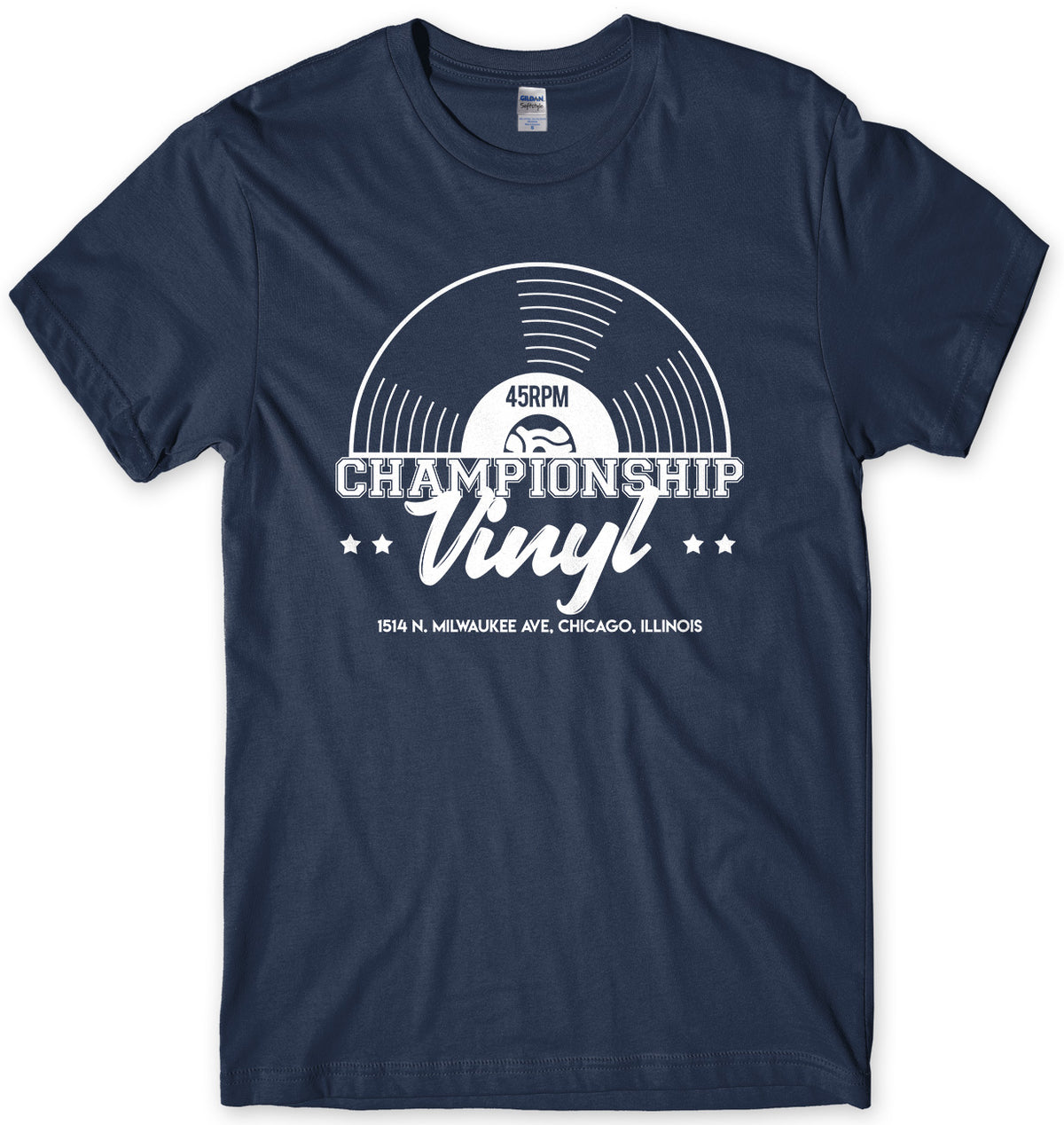 CHAMPIONSHIP VINYL - INSPIRED BY HIGH FIDELITY MENS UNISEX T-SHIRT