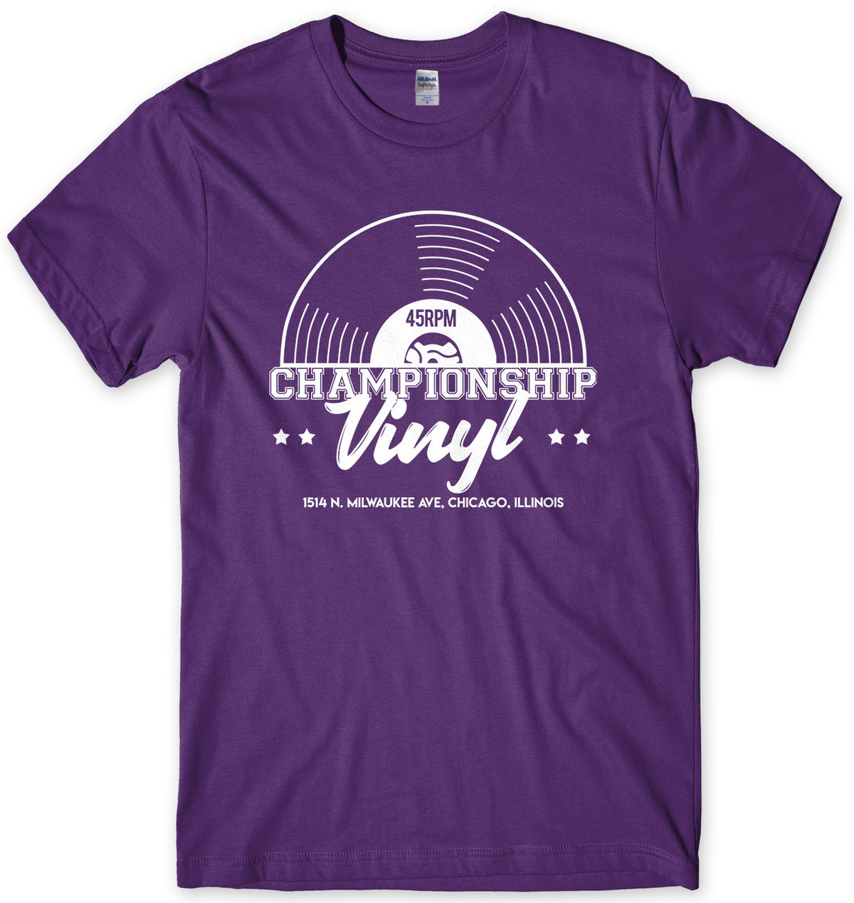 CHAMPIONSHIP VINYL - INSPIRED BY HIGH FIDELITY MENS UNISEX T-SHIRT