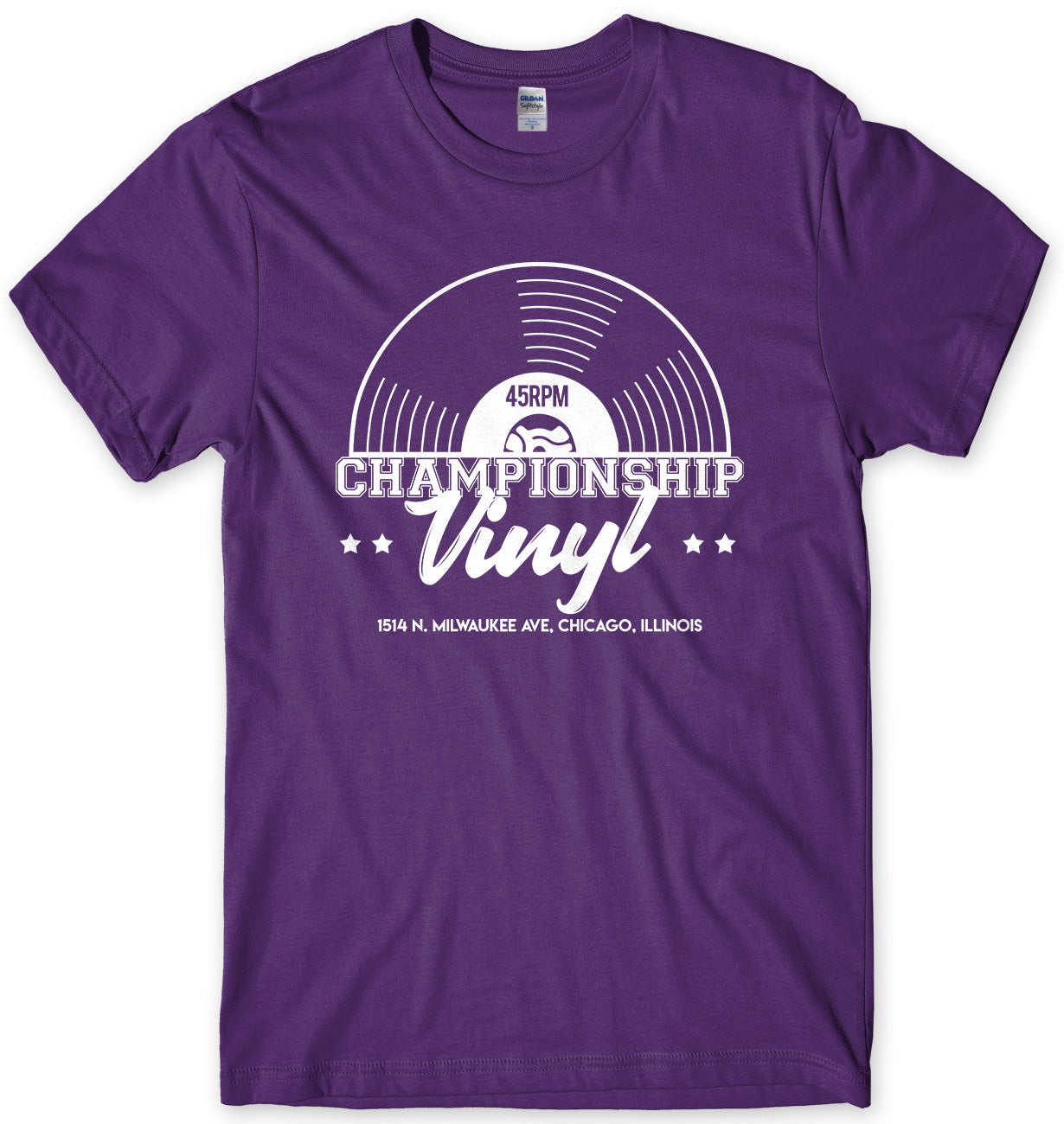 CHAMPIONSHIP VINYL - INSPIRED BY HIGH FIDELITY MENS UNISEX T-SHIRT