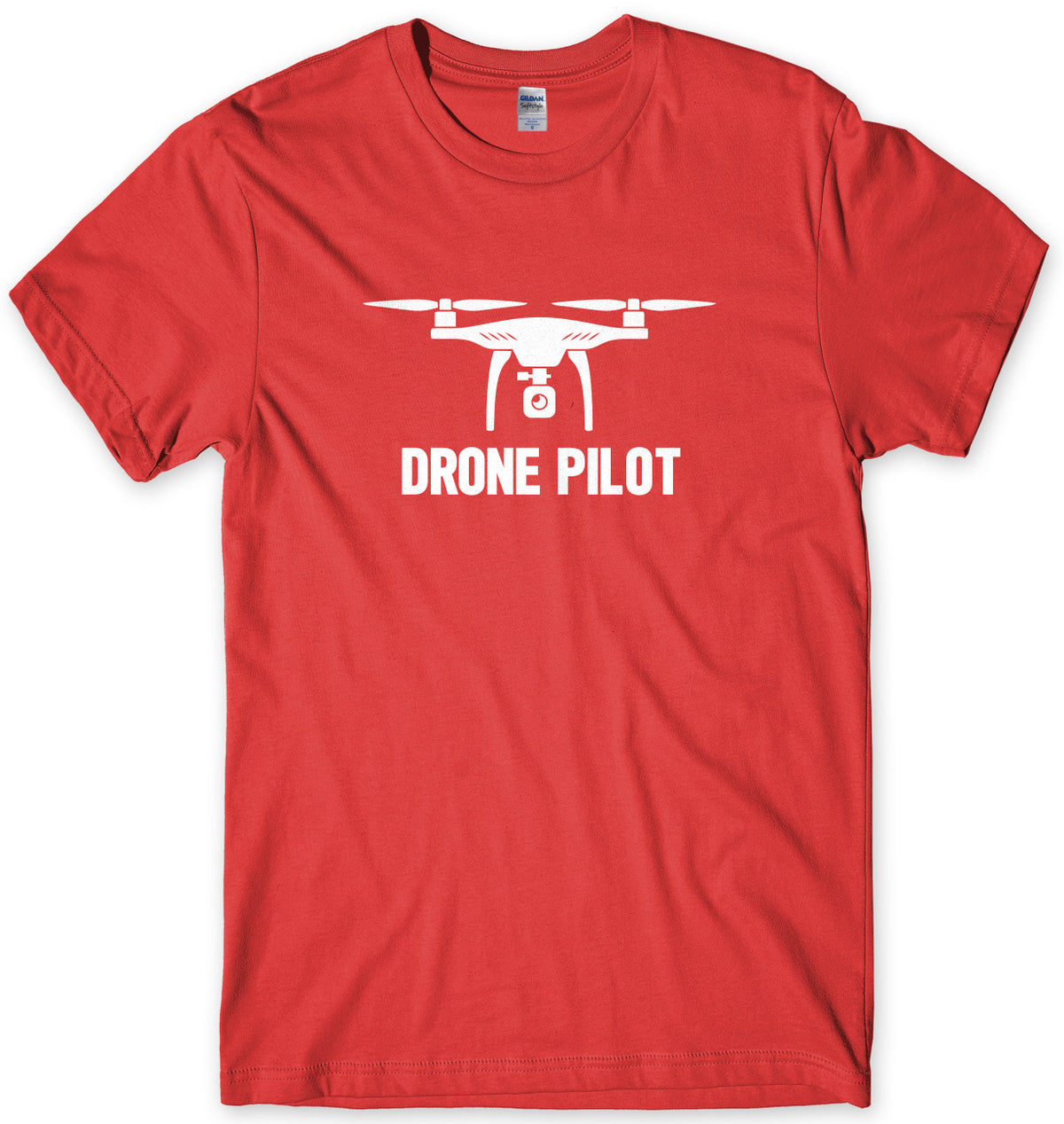 Drone Pilot Flying Drone Mens Unisex T-Shirt