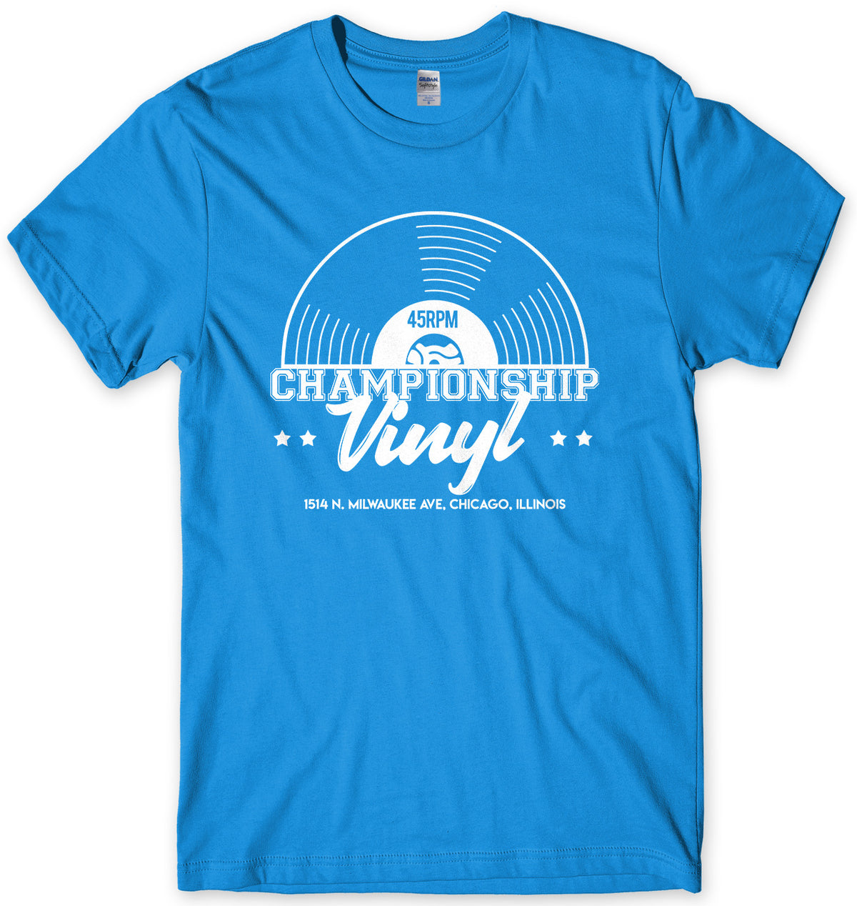 CHAMPIONSHIP VINYL - INSPIRED BY HIGH FIDELITY MENS UNISEX T-SHIRT