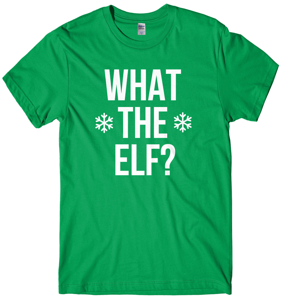 What The Elf? Mens Unisex Christmas T-Shirt