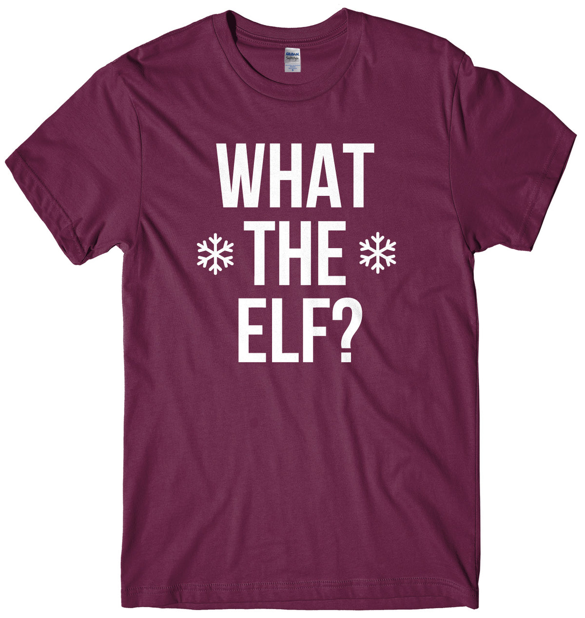 What The Elf? Mens Unisex Christmas T-Shirt