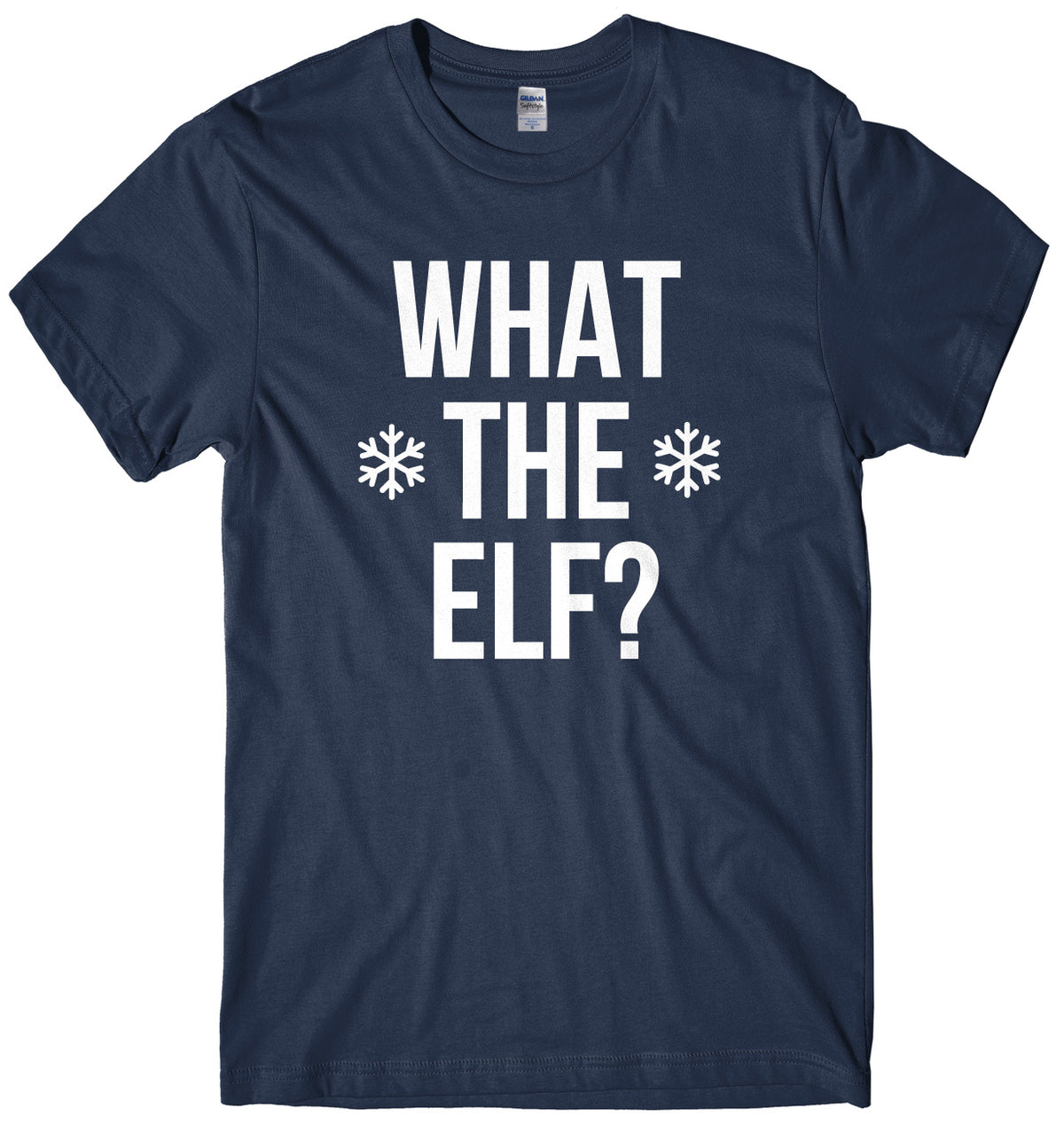 What The Elf? Mens Unisex Christmas T-Shirt