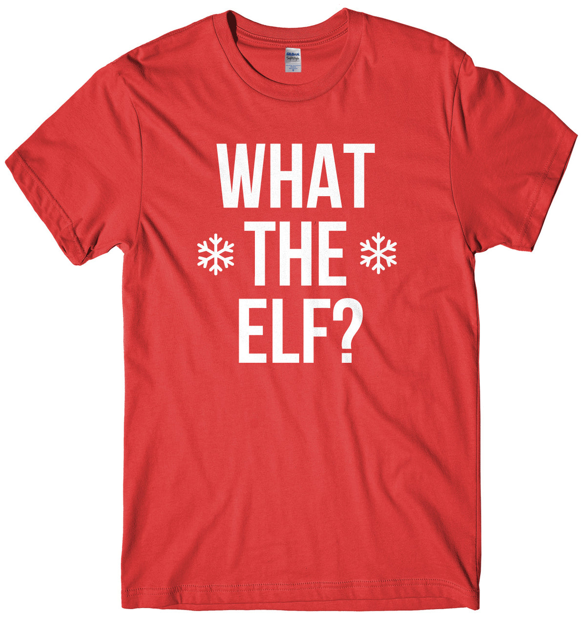 What The Elf? Mens Unisex Christmas T-Shirt