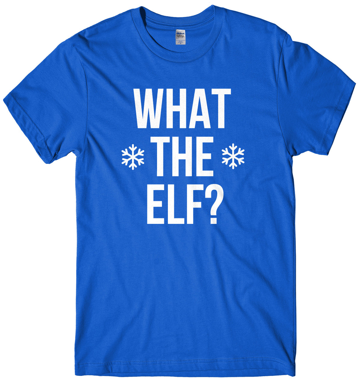 What The Elf? Mens Unisex Christmas T-Shirt