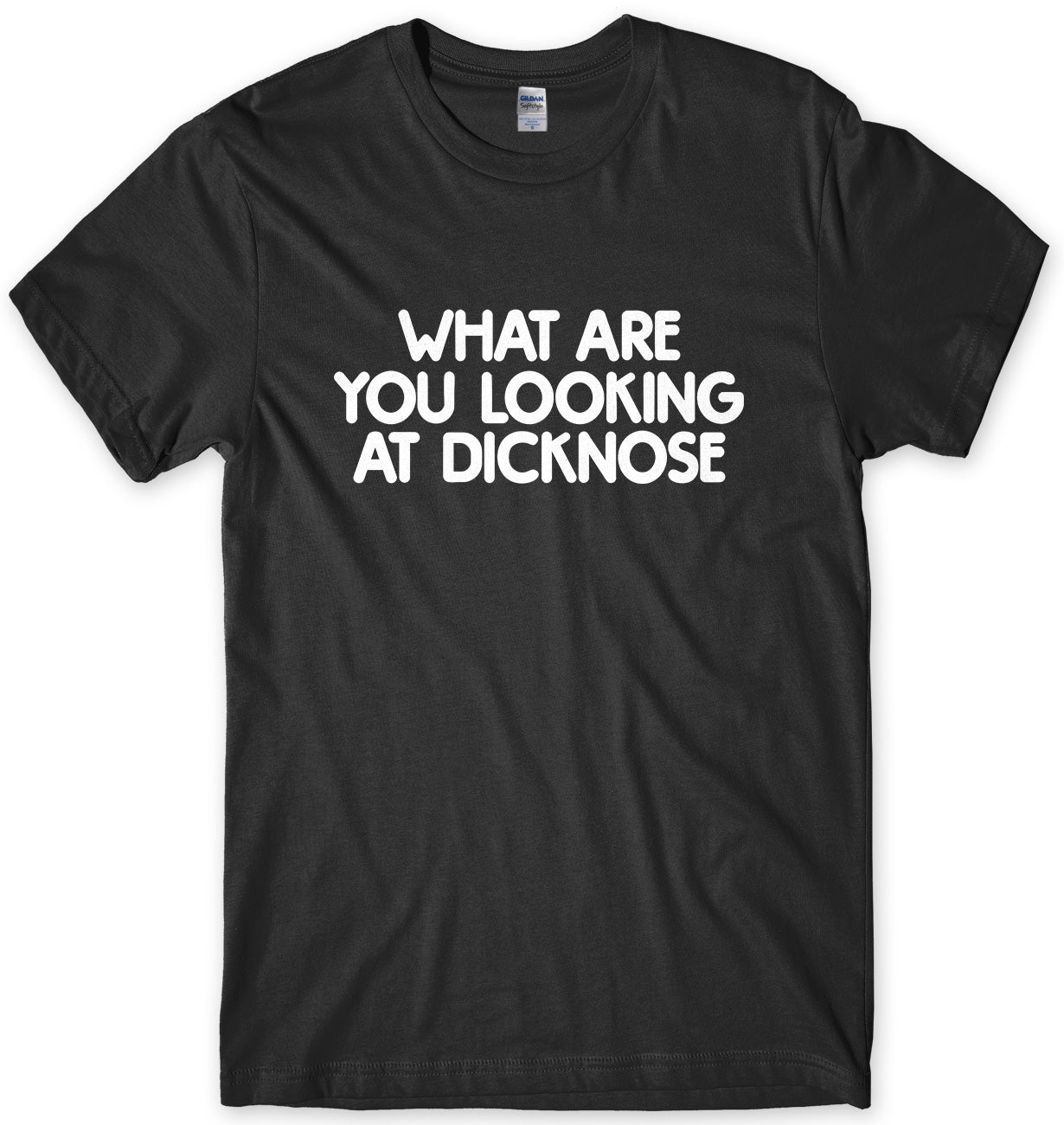 WHAT ARE YOU LOOKING AT DICKNOSE - INSPIRED BY TEEN WOLF MENS UNISEX T-SHIRT