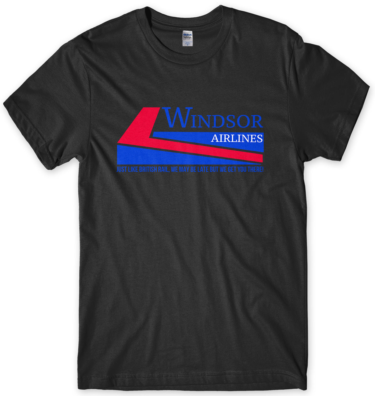 WINDSOR AIRLINES - INSPIRED BY DIE HARD 2 MENS UNISEX T-SHIRT