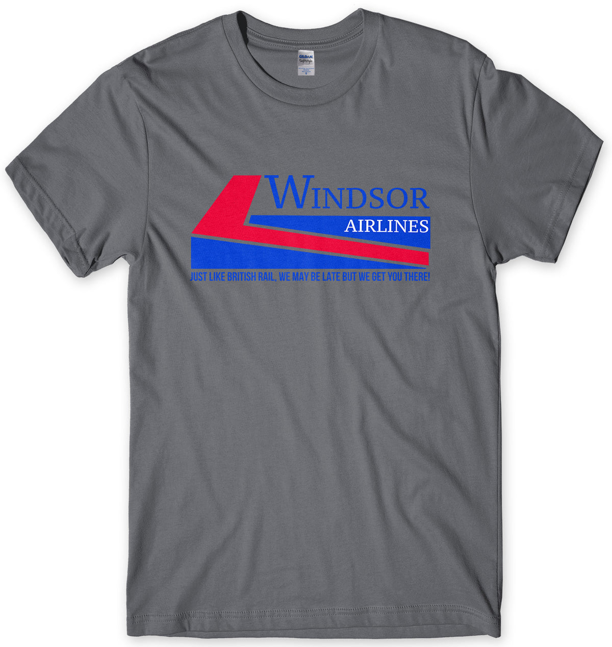 WINDSOR AIRLINES - INSPIRED BY DIE HARD 2 MENS UNISEX T-SHIRT