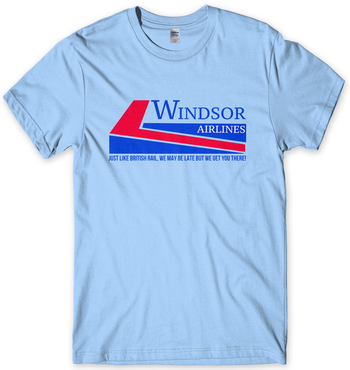 WINDSOR AIRLINES - INSPIRED BY DIE HARD 2 MENS UNISEX T-SHIRT