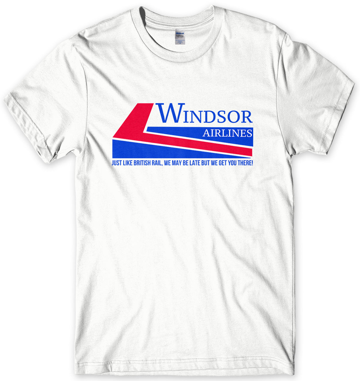 WINDSOR AIRLINES - INSPIRED BY DIE HARD 2 MENS UNISEX T-SHIRT