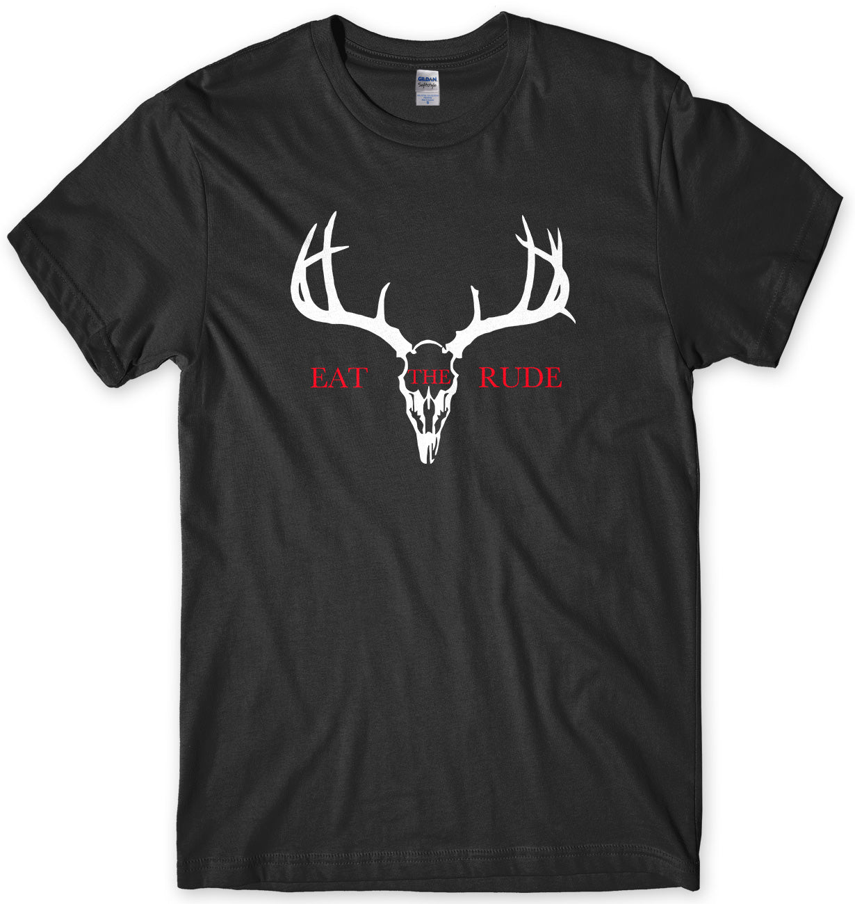 EAT THE RUDE - INSPIRED BY HANNIBAL MENS UNISEX T-SHIRT