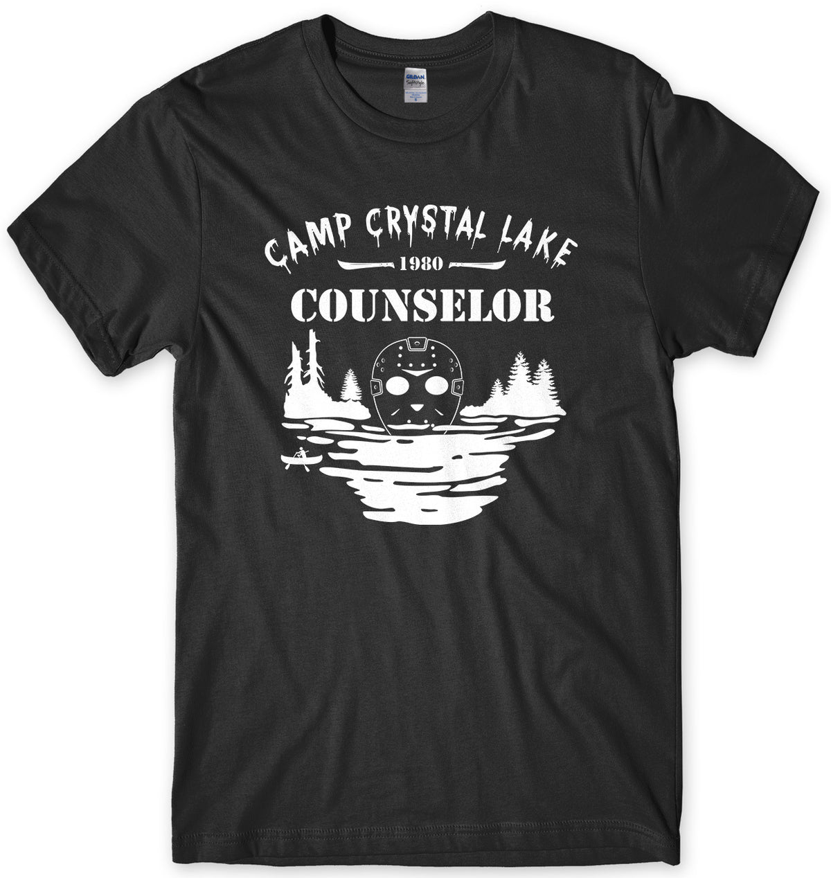 CAMP CRYSTAL LAKE COUNSELOR MENS UNISEX T-SHIRT