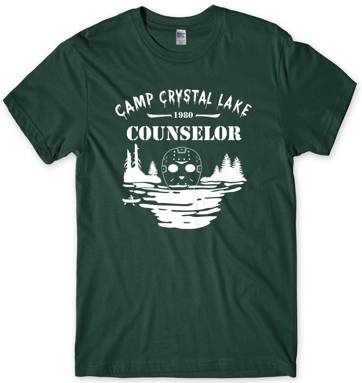 CAMP CRYSTAL LAKE COUNSELOR MENS UNISEX T-SHIRT