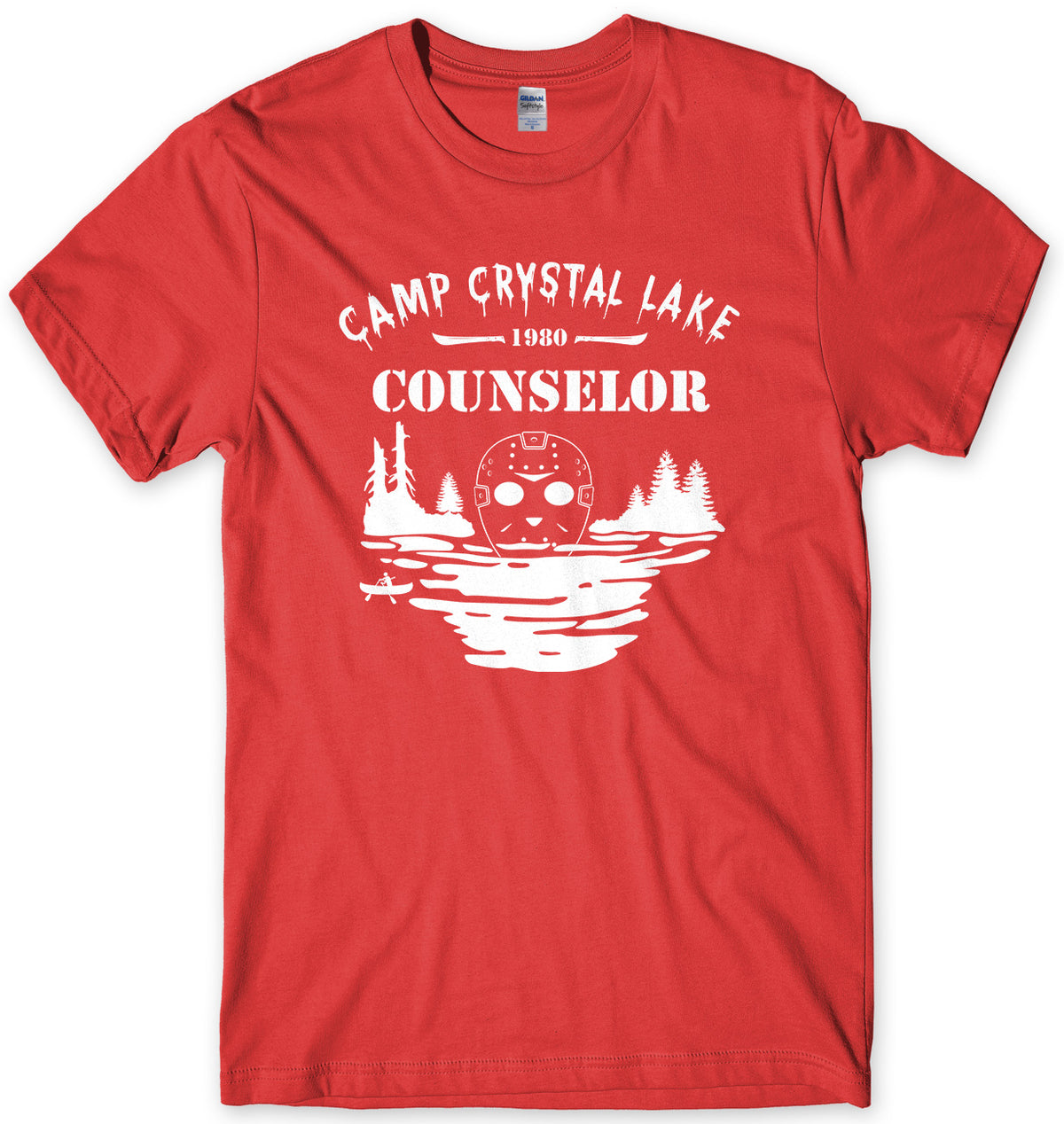 CAMP CRYSTAL LAKE COUNSELOR MENS UNISEX T-SHIRT