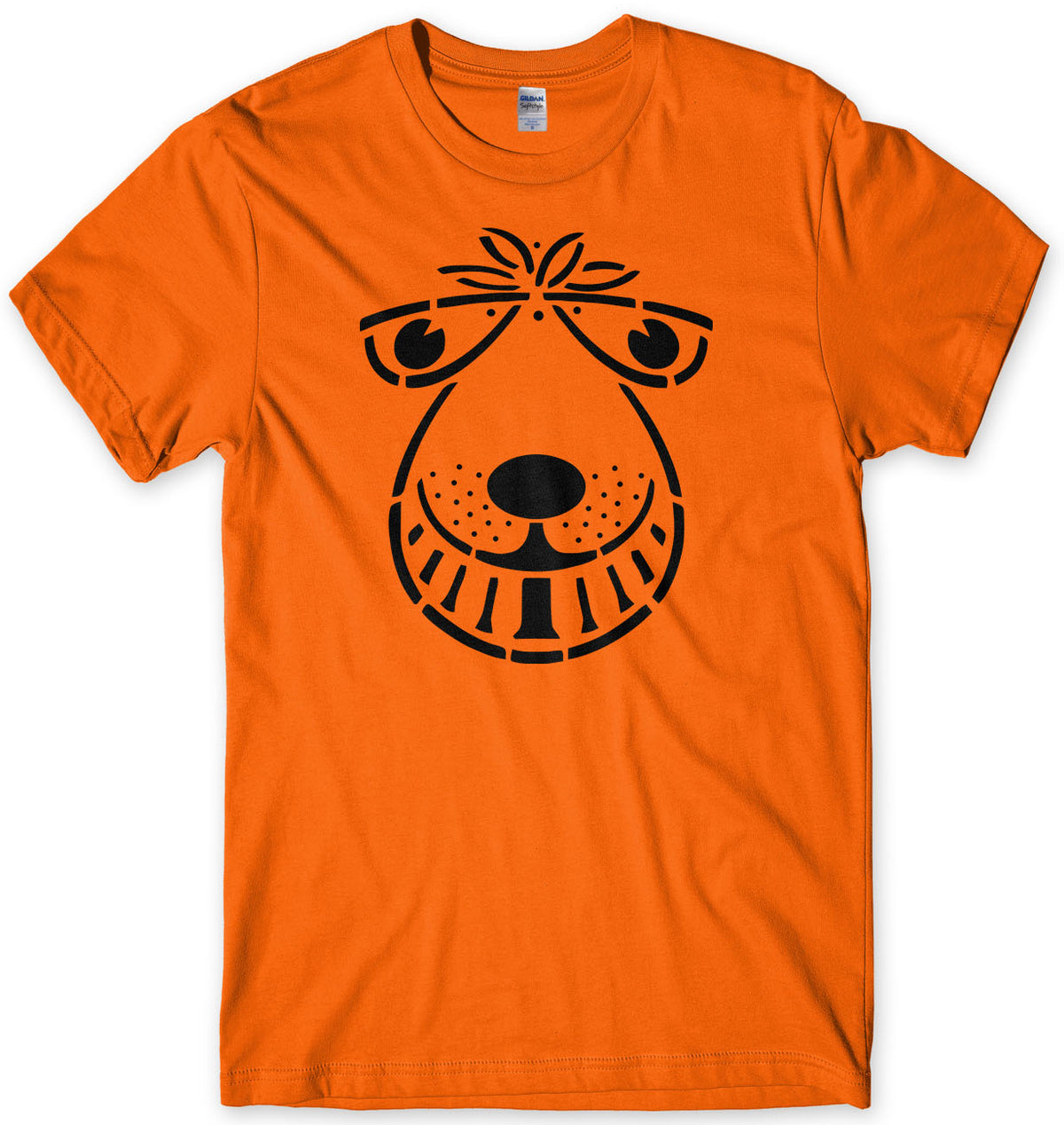 RETRO ORANGE SPACE HOPPER MENS UNISEX T-SHIRT