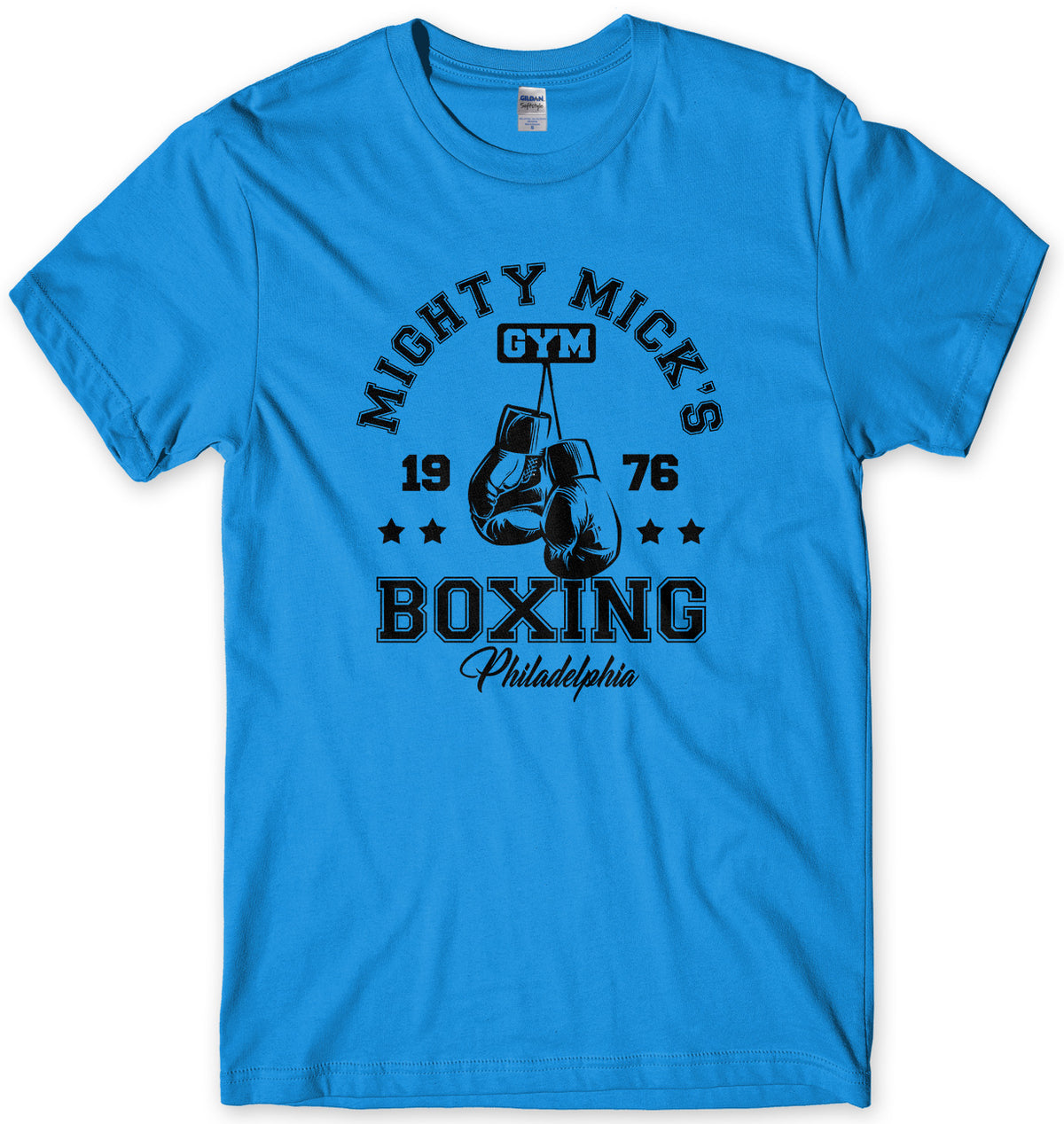 MIGHTY MICK&#39;S BOXING - INSPIRED BY ROCKY MENS UNISEX T-SHIRT