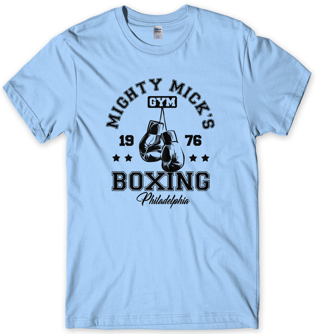 MIGHTY MICK&#39;S BOXING - INSPIRED BY ROCKY MENS UNISEX T-SHIRT