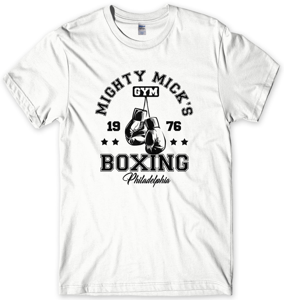 MIGHTY MICK&#39;S BOXING - INSPIRED BY ROCKY MENS UNISEX T-SHIRT