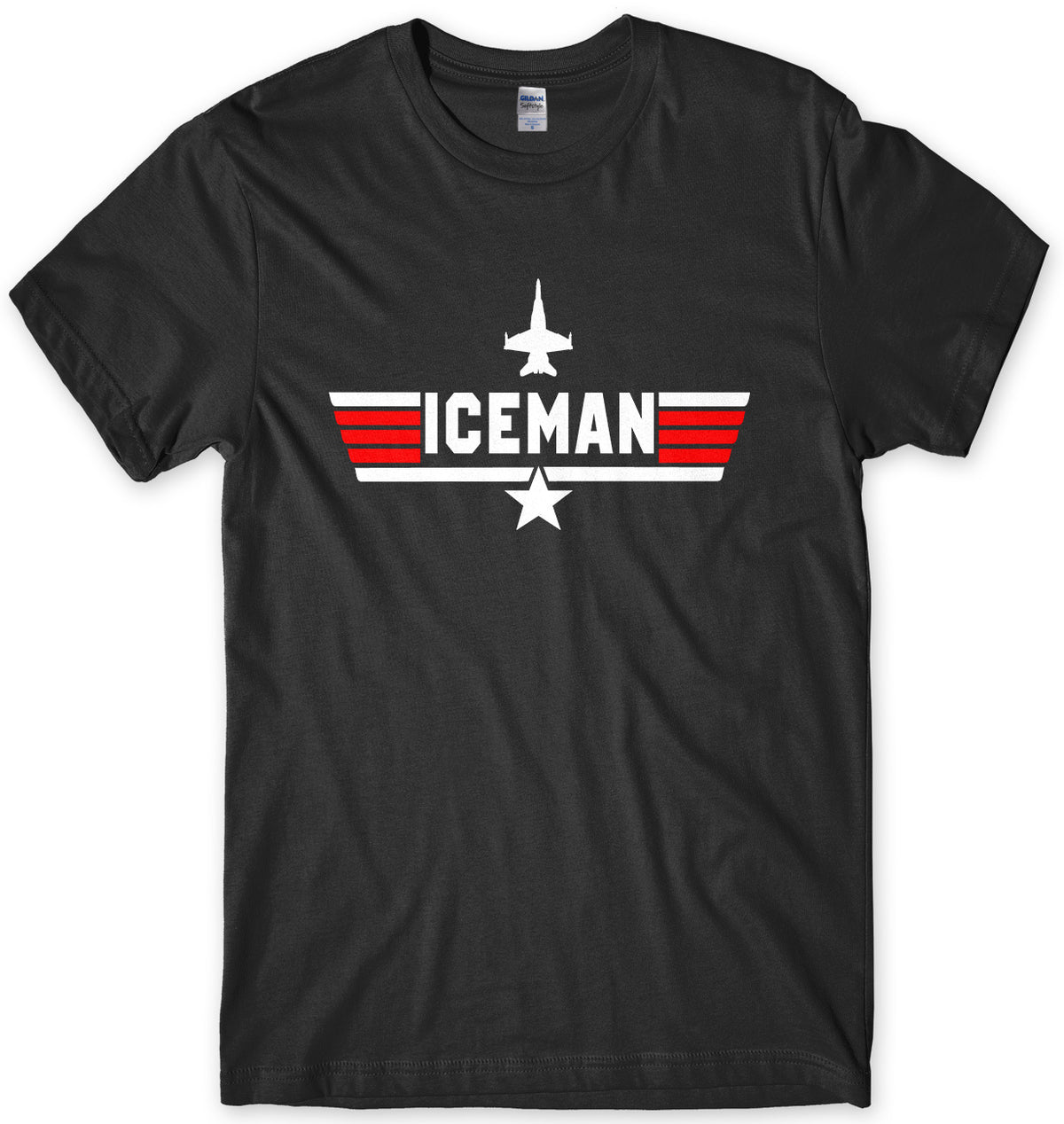 ICEMAN - TOP GUN INSPIRED MENS UNISEX T-SHIRT
