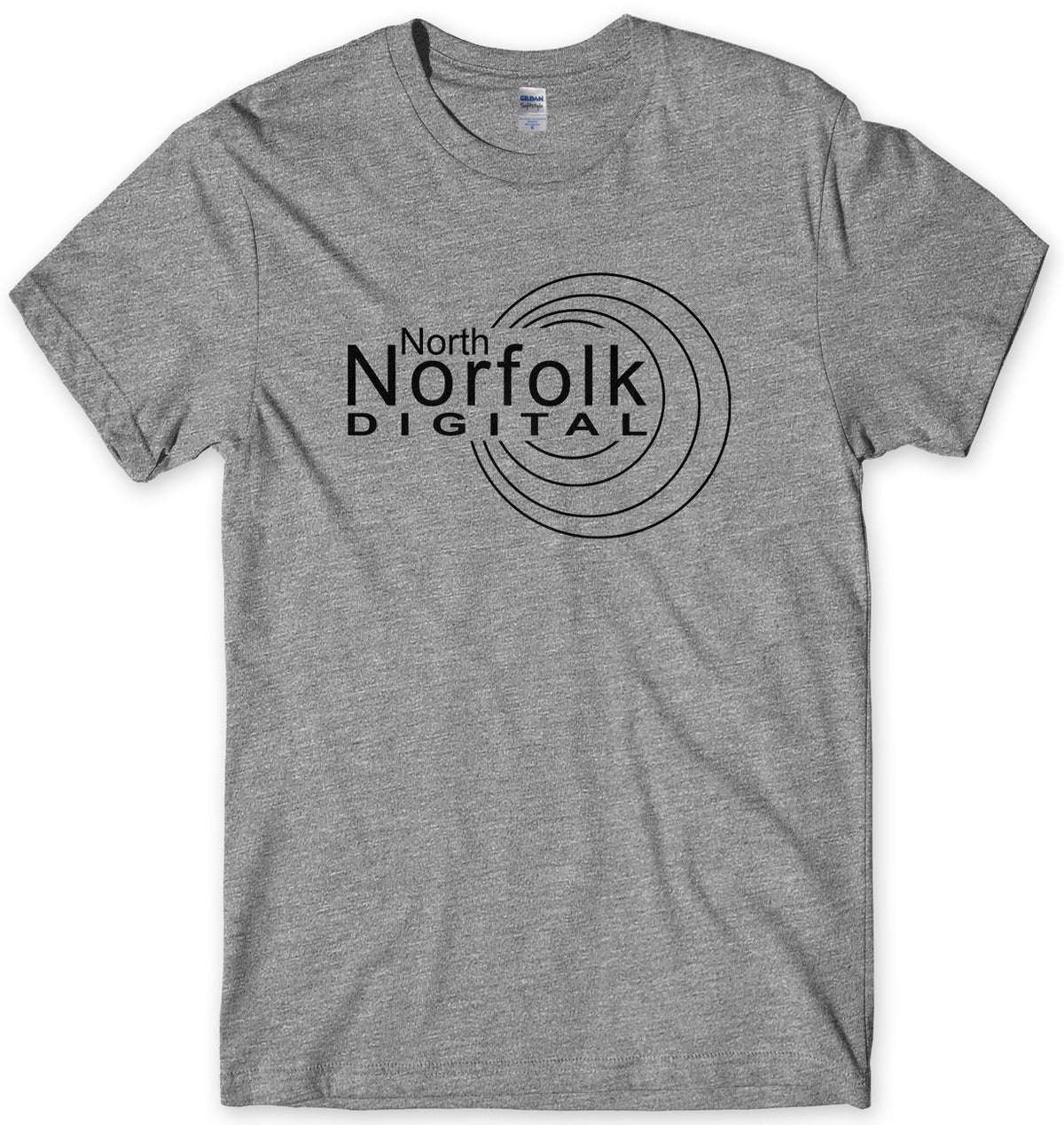 NORTH NORFOLK DIGITAL - INSPIRED BY ALAN PARTRIDGE MENS UNISEX T-SHIRT