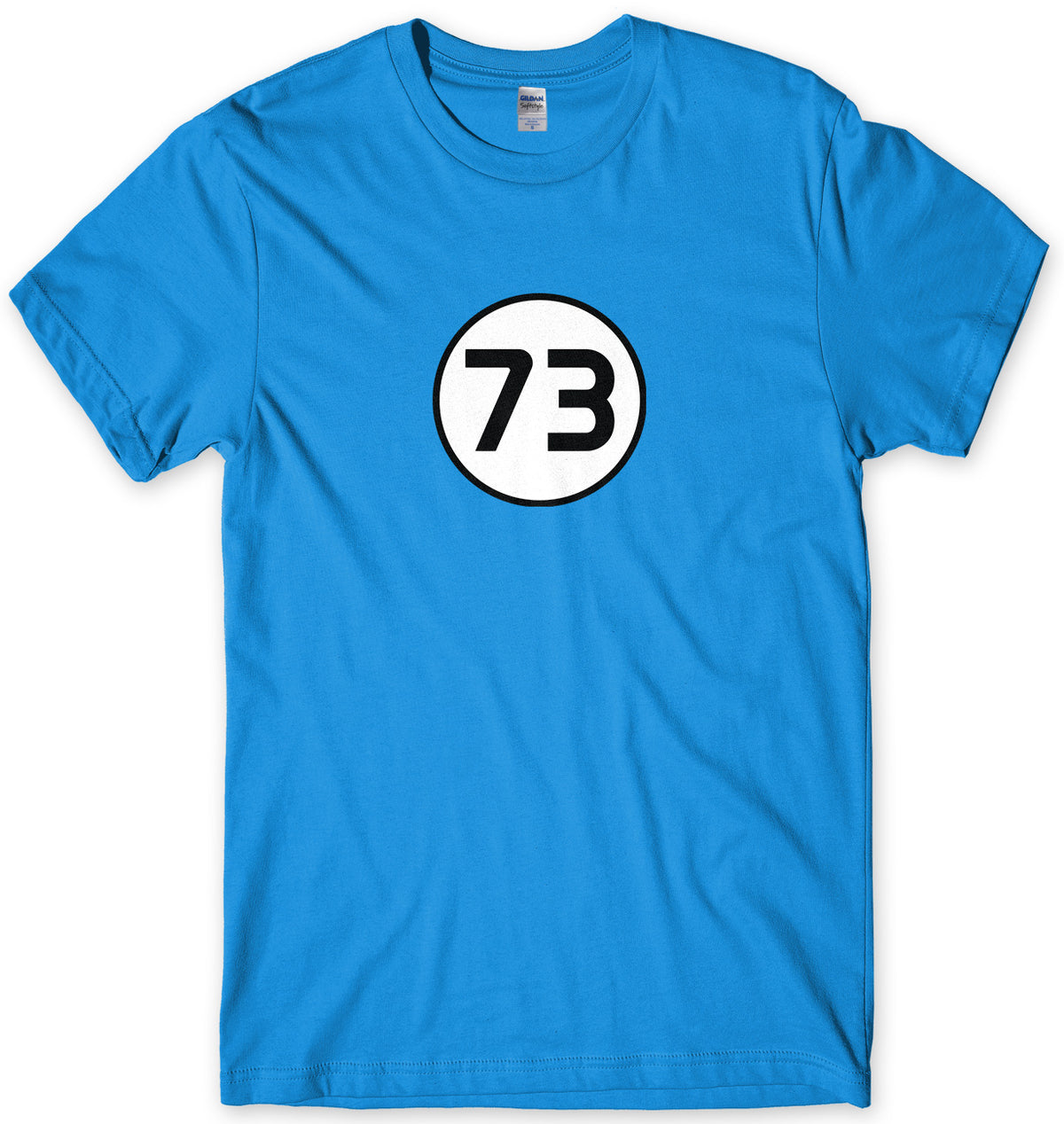 SHELDON COOPER 73 MENS UNISEX T-SHIRT