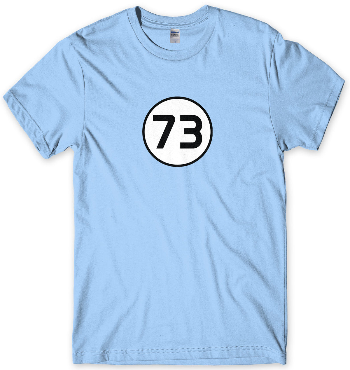 SHELDON COOPER 73 MENS UNISEX T-SHIRT