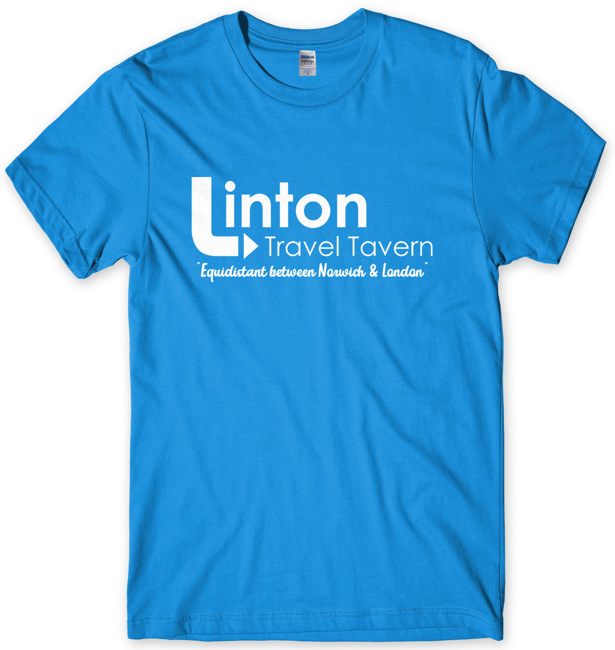 LINTON TRAVEL TAVERN - INSPIRED BY ALAN PARTRIDGE MENS UNISEX T-SHIRT